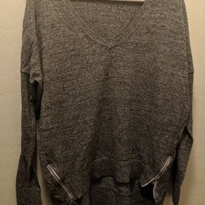 Express deep V sweater